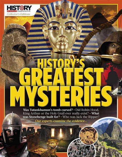 Bbc History Revealed Magazine Historys Greatest Mysteries Sonderausgabe