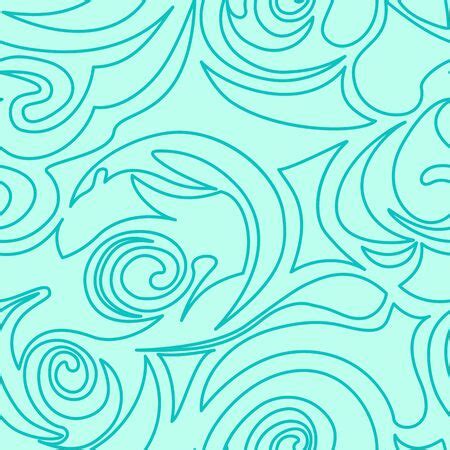 Vector Of Seamless Turquoise Texture Of Id Royalty Free