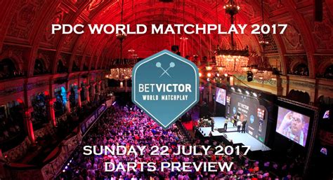 pdc world matchplay 2017 1st round darts preview