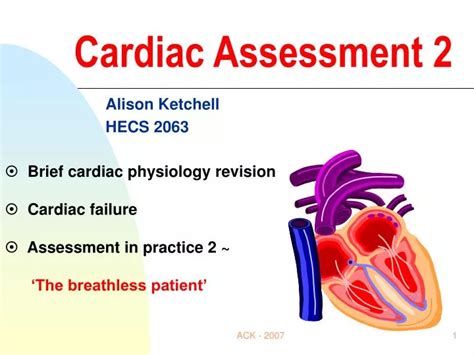 Ppt Cardiac Assessment 2 Powerpoint Presentation Free Download Id