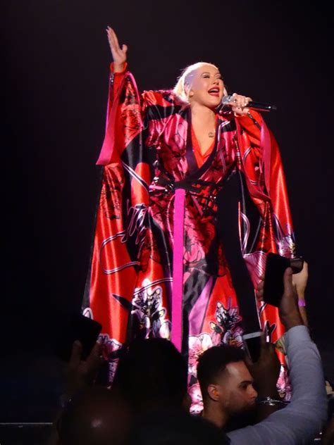 Christina Aguilera Performs In Las Vegas 02292020 Celebmafia