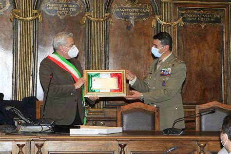 cittadinanza onoraria di viterbo alla scuola sottufficiali esercito italiano