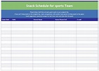 Baseball Calendar Template 2017 | HQ Template Documents