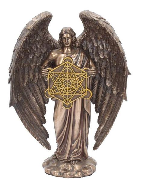 Nautical Décor Figurines Archangel Metatron Figure bronziert Angel
