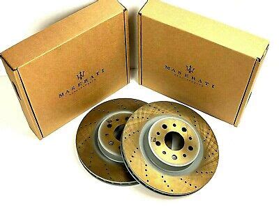 Maserati Granturismo Quattroporte Front Brake Rotors Genuine Ebay