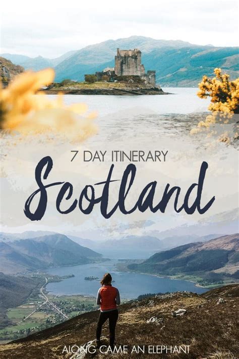 An Awesome 7 Day Road Trip Through Scotland Scotland Road Trip