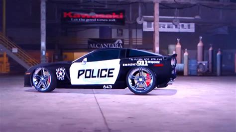 Midnight Club Los Angeles Police Interceptor Corvette Z06 Police