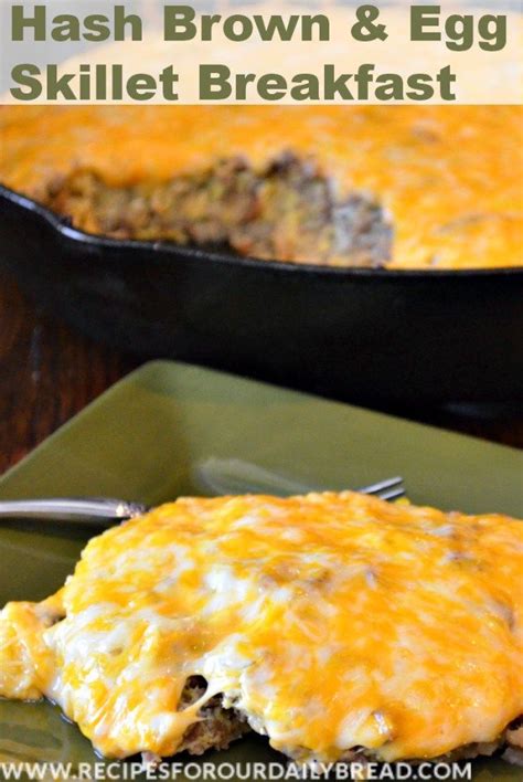 Hash Brown Egg Skillet Recipes For Our Daily Healthy Breakfast