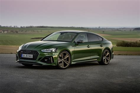 Download Green Car Car Audi Vehicle Audi Rs5 Hd Wallpaper