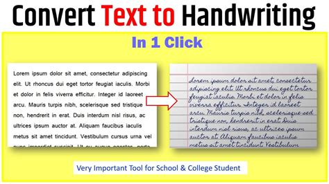 How To Convert Text To Handwritten Notes Handwriting Generator