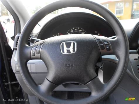 2007 Honda Odyssey Ex Gray Steering Wheel Photo 76500974