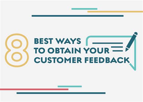 8 Best Ways To Obtain Customer Feedback Infographic Provide Support