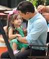 Mario Lopez cuddles daughter Gia as he enjoys a visit from pregnant ...
