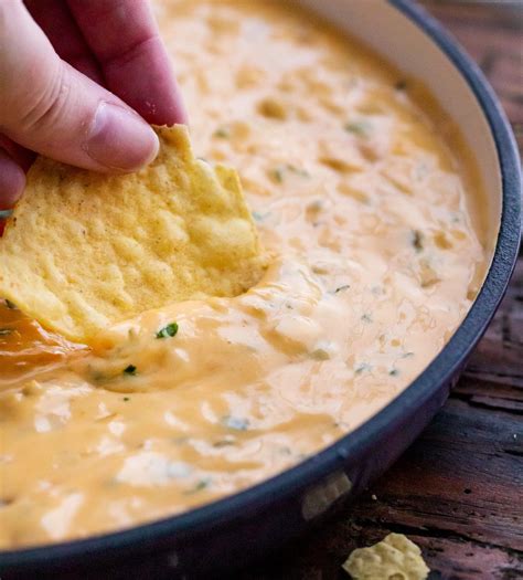 Queso Dip Recipe Mexican Cheese Dip The Chunky Chef Artofit
