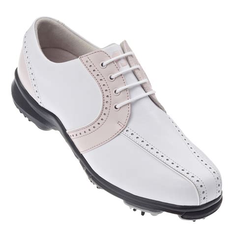 Footjoy Ladies Softjoy Golf Shoes Whitelight Pink 2013 Golfonline