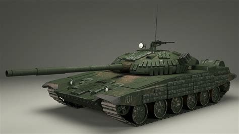 T 72 Russian Tank 3d Model Cgtrader