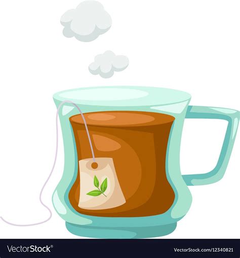 Cup Of Tea Royalty Free Vector Image Vectorstock Tea Illustration