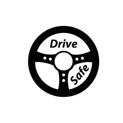 Sticker Drive safe - QUOTE WALL STICKERS English - ambiance-sticker png image