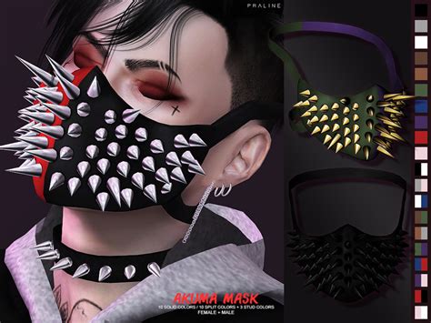Mask Accessories The Sims 4 P2 Sims4 Clove Share Asia Tổng Hợp