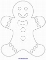 free printable gingerbread man worksheet | Gingerbread man template ...