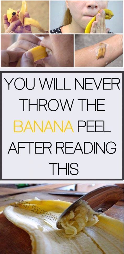 After Reading This You Will Never Throw Away Your Banana Peel Again
