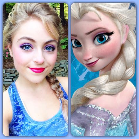 Disney Inspirations Elsa Makeup Tutorial Elsa Makeup Princess Makeup