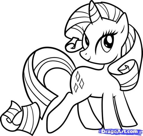 My Little Pony Draw Coloring Draw