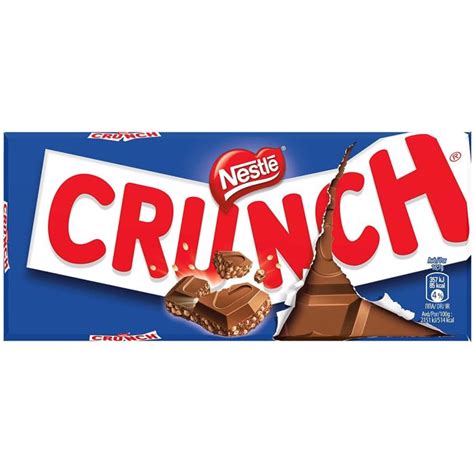 Nestle Milk Crunch Bar G Chocolate Bars Retro Sweets Sweet Hampers