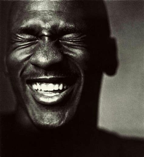 Air23 Michael Jordan Beautiful Smile Portrait