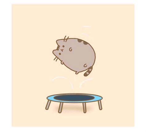 El Gato Cat Pusheen Cute Pusheen Cat Pushing Cat