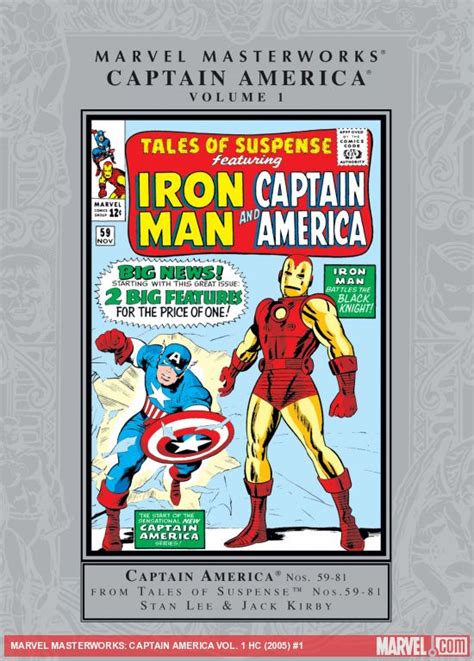 Marvel Masterworks Captain America Vol 1 Hc Hardcover Comic
