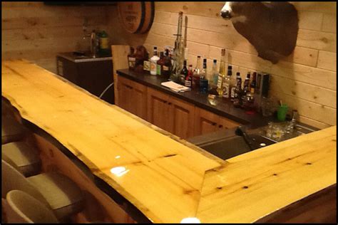 The clear coat provides a relatively low maintenance finish that has a nice shine when it's clean, just like clear coat auto paint. Bar Top and Table Top Clear Epoxy Resin, 1 Gallon