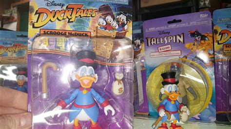 Funko Disney Baloo Tales Pin And Ducktales Scrooge Mcduck Figure Review