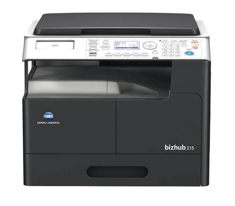 Find everything from driver to manuals of all of our bizhub or accurio products Konica Minolta bizhub 215