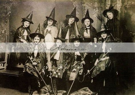 Printable Instant Download Woman In Witch Costumes Coven Etsy