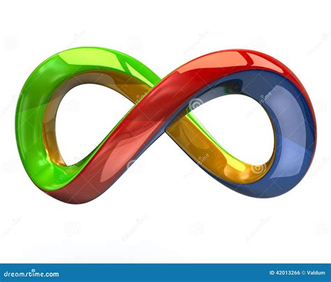 Colorful Infinity Symbol Stock Illustration Image 42013266