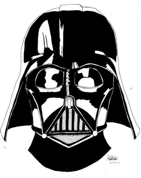 Darth Vader Face Vector At Getdrawings Free Download