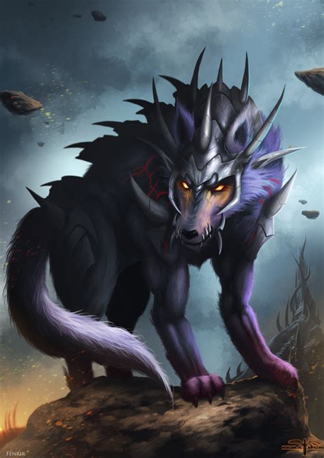 Fenrir By Serathus On Deviantart