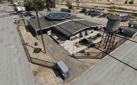 Sandy Shores Police Station Upgrade Gta5 Hub Com
