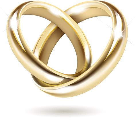 Wedding Invitation Gold Wedding Ring Vector Gold Ring Png Download