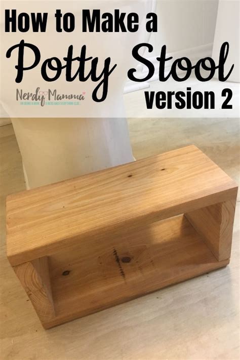How to make stool harder. How to Make a Potty Stool (#2) | Potty stool, Diy stool ...