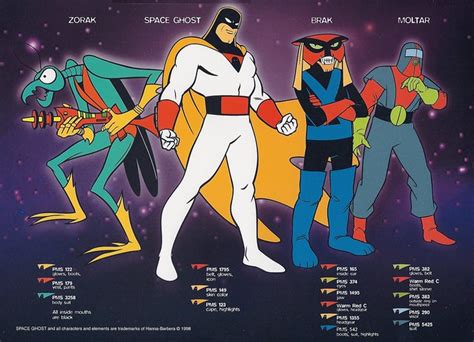 Hanna Barbera Space Ghost Style Guide 1998 A Photo On Flickriver