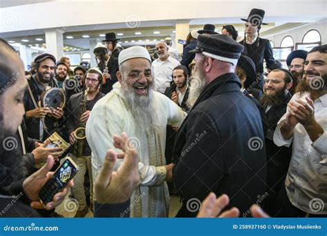 Ultra Orthodox Jewish Pilgrims Celebrate The Rosh Hashanah Holiday At