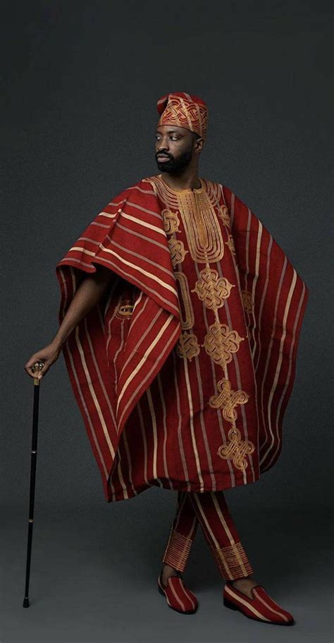 Aso Oke Suit Nigerian Men Suit African Men Clothing Dashiki For Men