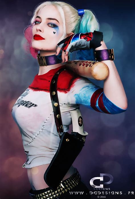 Margot Robbie Harley Quinn Joker Suicide Squad Film Png Clipart Art