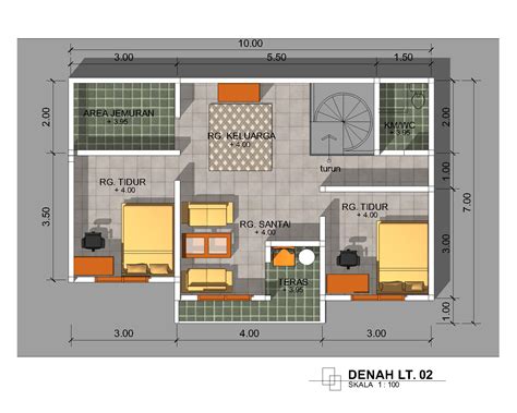 Desain Rumah Minimalis Ukuran X Deagam Design