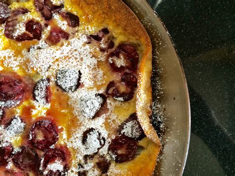 Cherry Puffy Pancake Recipe