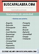 Sinónimos de Ansiedad - por ejemplo: Incertidumbre, Desasosiego, Sobresalto