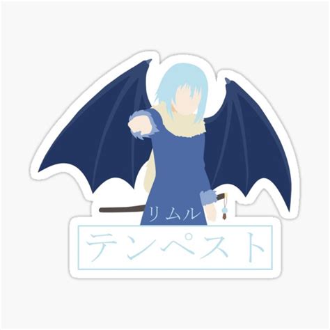 Rimuru Tempest Sticker For Sale By Bemywaifu Redbubble