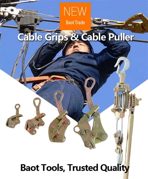 single cam wire rope grip come along clamp buy forging carbon steel ratchet wire rope grip